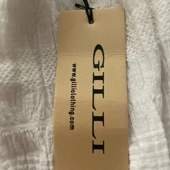 🆕Gilli White Smocked Off-Shoulder Knit Top 2X 🆕 - Picture 6 of 9